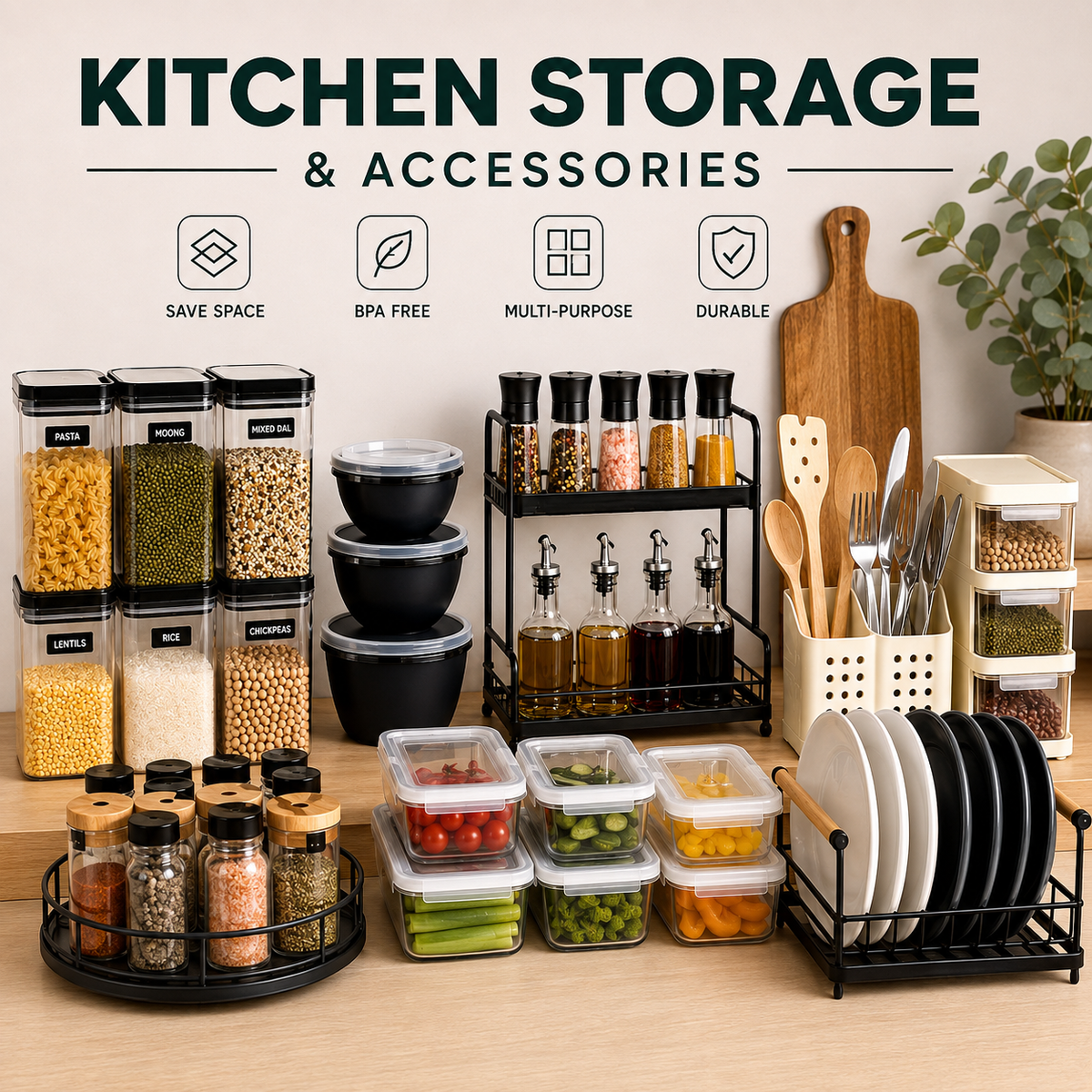 Kitchen Storage & Accessories